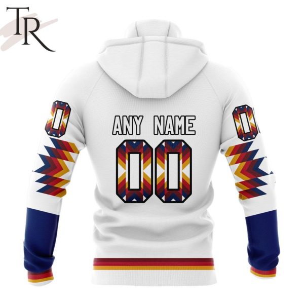 AHL Laval Rocket Special Design With Native Pattern Hoodie