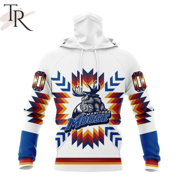 AHL Manitoba Moose Special Design With Native Pattern Hoodie