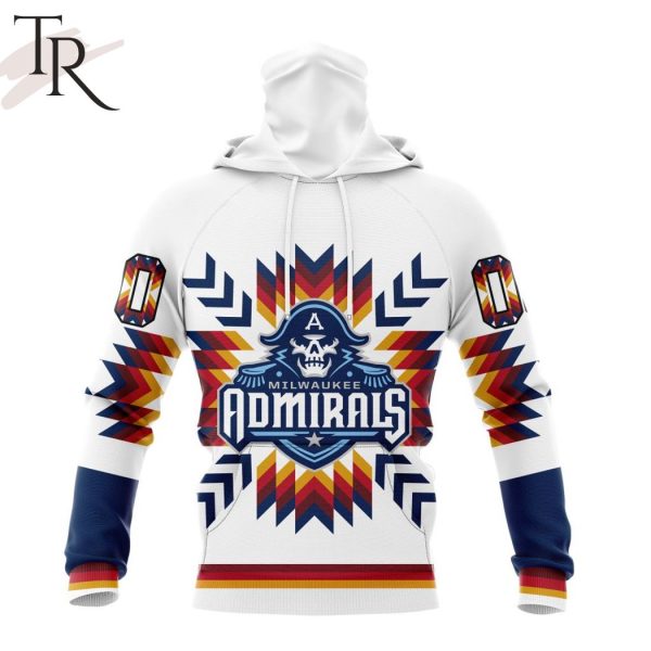 AHL Milwaukee Admirals Special Design With Native Pattern Hoodie