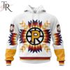 AHL Ontario Reign Special Design With Native Pattern Hoodie