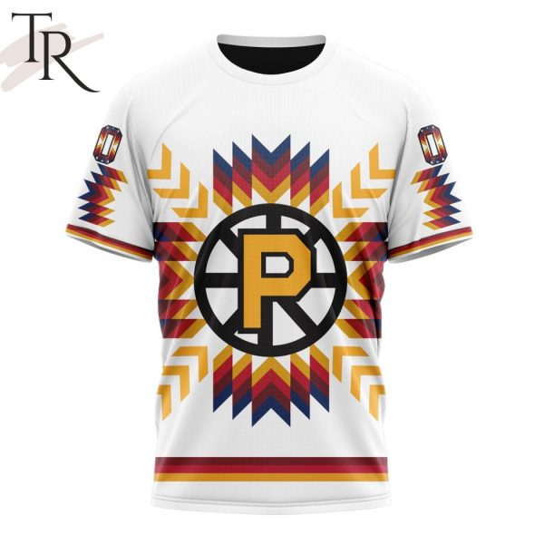 AHL Providence Bruins Special Design With Native Pattern Hoodie