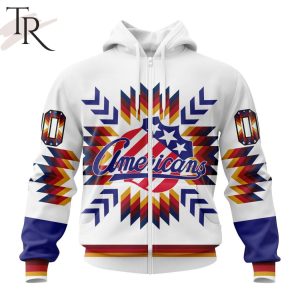 AHL Rochester Americans Special Design With Native Pattern Hoodie