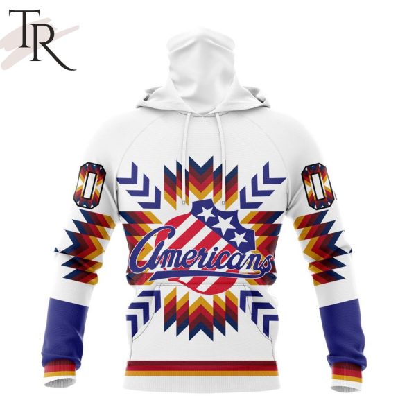 AHL Rochester Americans Special Design With Native Pattern Hoodie