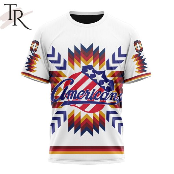 AHL Rochester Americans Special Design With Native Pattern Hoodie