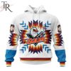 AHL Rockford IceHogs Special Design With Native Pattern Hoodie