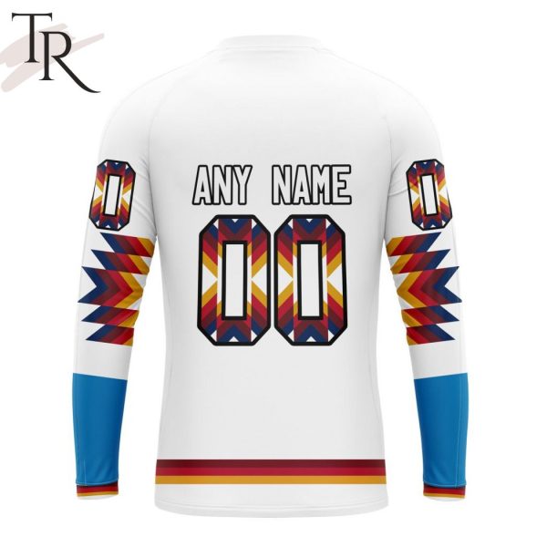 AHL San Diego Gulls Special Design With Native Pattern Hoodie