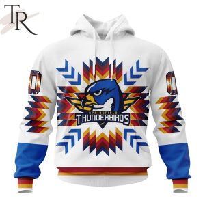AHL Springfield Thunderbirds Special Design With Native Pattern Hoodie