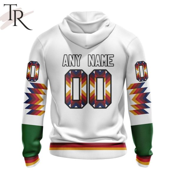 AHL Texas Stars Special Design With Native Pattern Hoodie