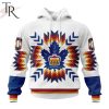 AHL Texas Stars Special Design With Native Pattern Hoodie