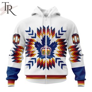 AHL Toronto Marlies Special Design With Native Pattern Hoodie