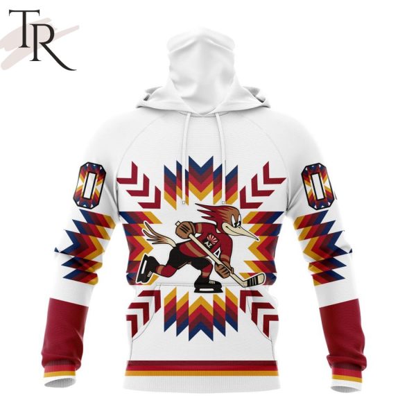 AHL Tucson Roadrunners Special Design With Native Pattern Hoodie