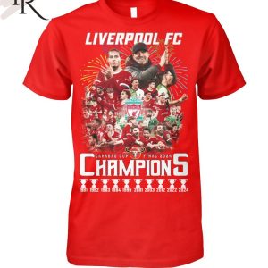 Liverpool FC Carabao Cup Final 2024 10 Time Champions T-Shirt