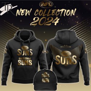 AFL Gold Coast Suns New Collection 2024 Hoodie, Cap