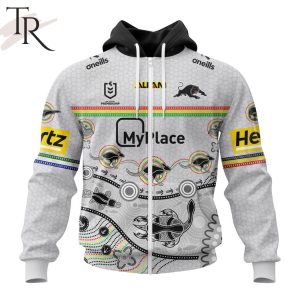 NRL Penrith Panthers Personalized 2024 Indigenous Kits Hoodie