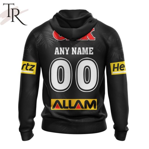 NRL Penrith Panthers Personalized 2024 Warm Up Kits Hoodie