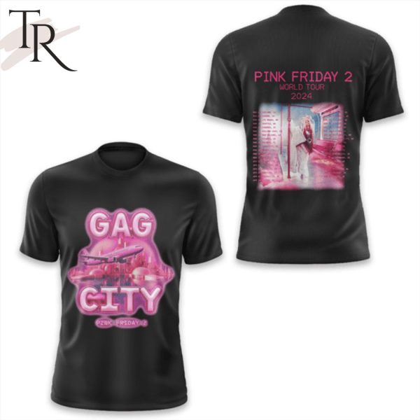 Gag City Pink Priday 2 World Tour 2024 Hoodie