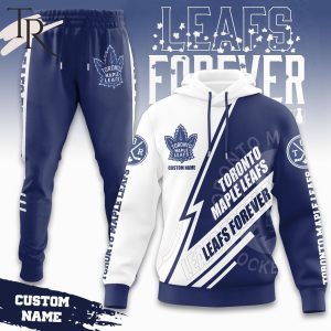 Custom Name NHL Toronto Maple Leafs Forever Hoodie, Longpants
