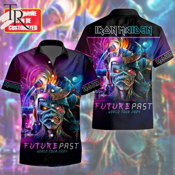 Iron Maiden Future Past Tour 2024 Hawaiian Shirt