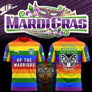 Mardi Gras LGBT New Zealand Warriors Up The Wash 3D T-Shirt