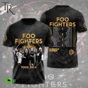 Foo Fighters Tour 2024 Hoodie