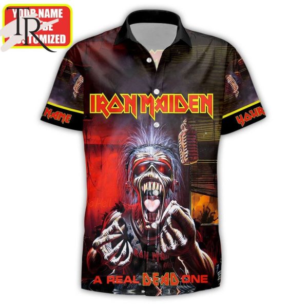 Iron Maiden A Real Dead One Hawaiian Shirt