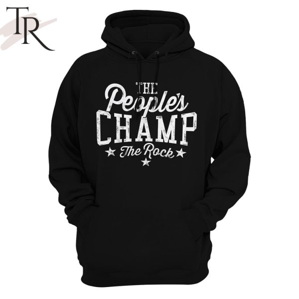Dwayne Johnson The People’s Champ The Rock Hoodie, Longpants, Cap