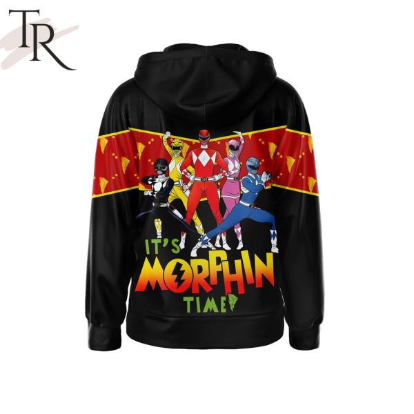 Mighty Morphin Power Rangers It’s Morphin Time Hoodie