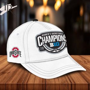 Ohio State Buckeyes Women’s Basketball Big 10 Regular Season Champions Cap – White