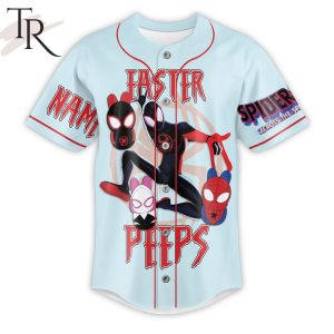 Spider-Man Easter Peeps Custom Baseball Jersey