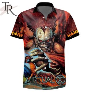 Custom Name Iron Maiden Virtual XI Hawaiian Shirt