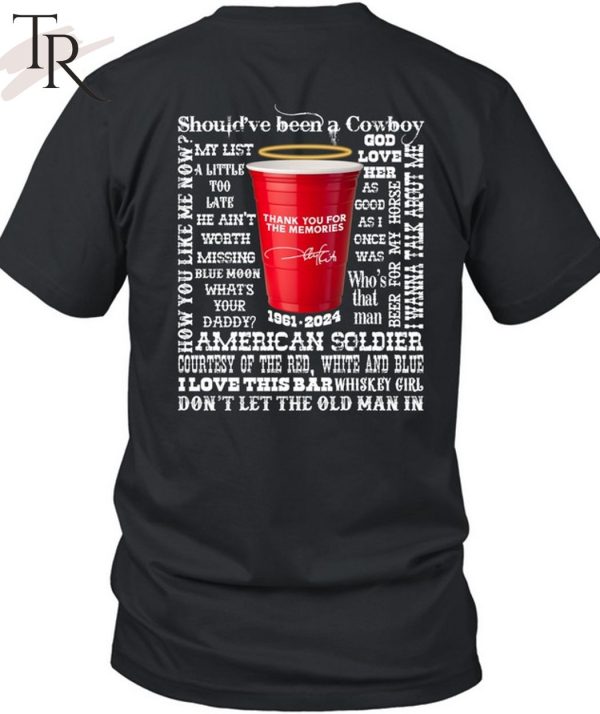 Toby Keith Country Of The Red White And Blue T-Shirt