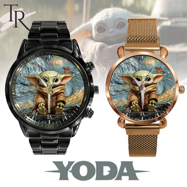 Baby Yoda Stainless Steel Watch