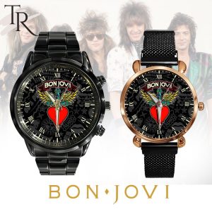Bon Jovi Stainless Steel Watch