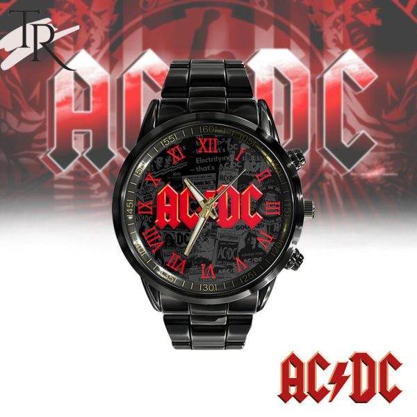ACDC Band Stainless Steel Watch