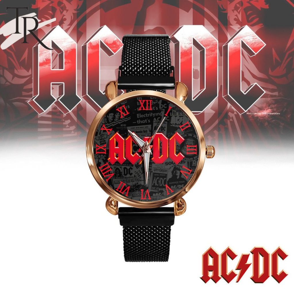 ACDC Band Stainless Steel Watch - Torunstyle