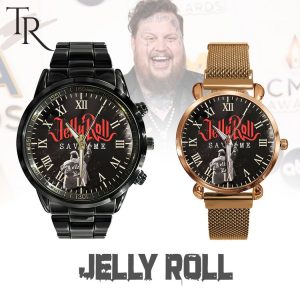 Jelly Roll Save Me Stainless Steel Watch