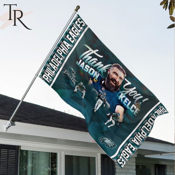 Philadelphia Eagles Thank You Jason Kelce Flag