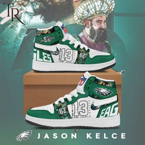 Special A Legendary Career Jason Kelce Philadelphia Eagles Air Jordan 1