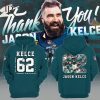 Jason Kelce 13 Seasons With The Eagles Football Jersey