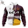 Personalized NRL Wests Tigers Home Mix Away Kits Hoodie