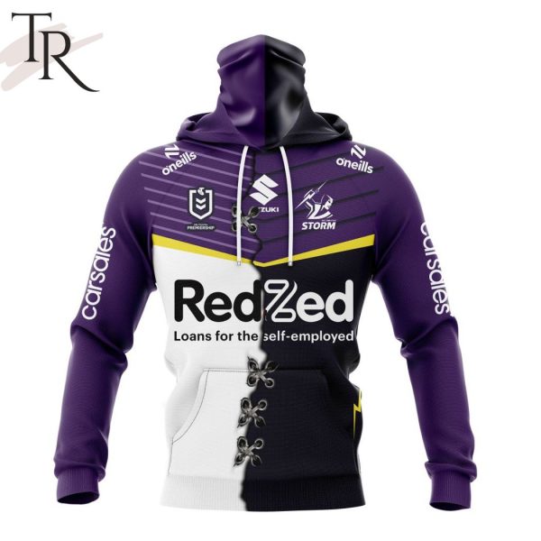 Personalized NRL Melbourne Storm Home Mix Away Kits Hoodie