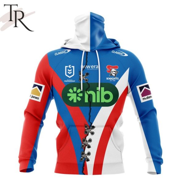 Personalized NRL Newcastle Knights Home Mix Away Kits Hoodie