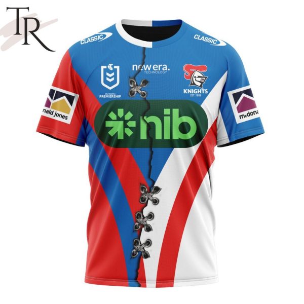 Personalized NRL Newcastle Knights Home Mix Away Kits Hoodie