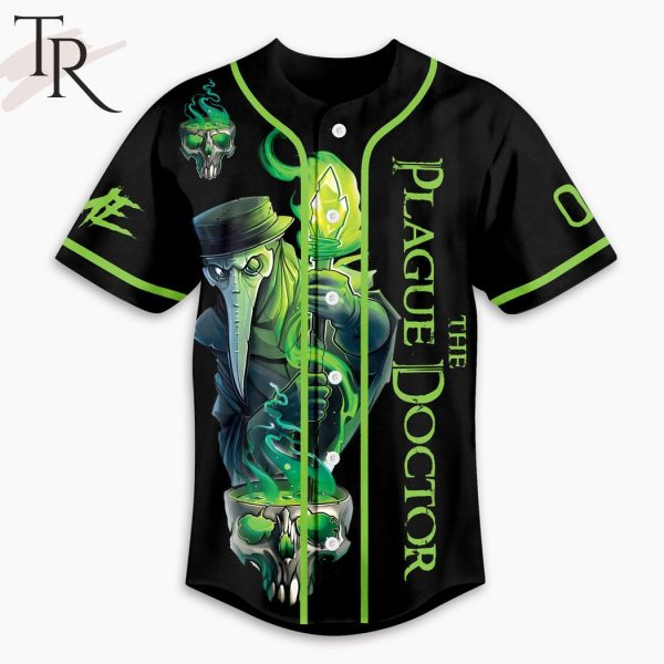 The Plague Doctor Bring Me Your Sick Custom Baseball Jersey