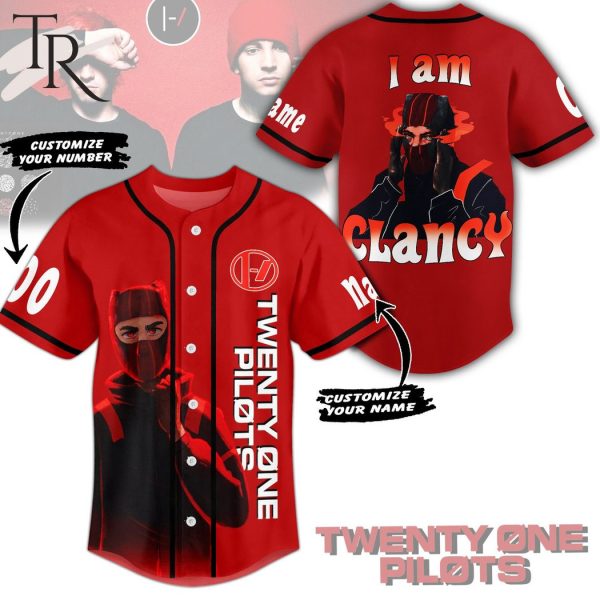 Twenty One Pilots I Am Clancy Custom Baseball Jersey