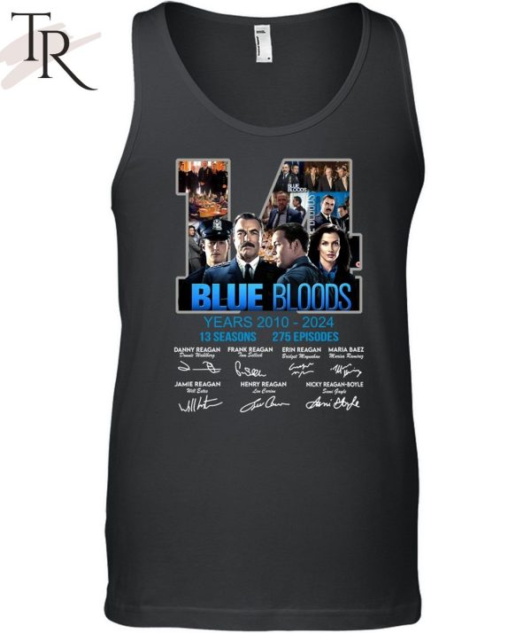 Blue Bloods 14 Years Of 2010-2024 T-Shirt