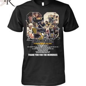 Jaromir Jagr Thank You For The Memories T-Shirt