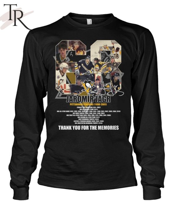 Jaromir Jagr Thank You For The Memories T-Shirt