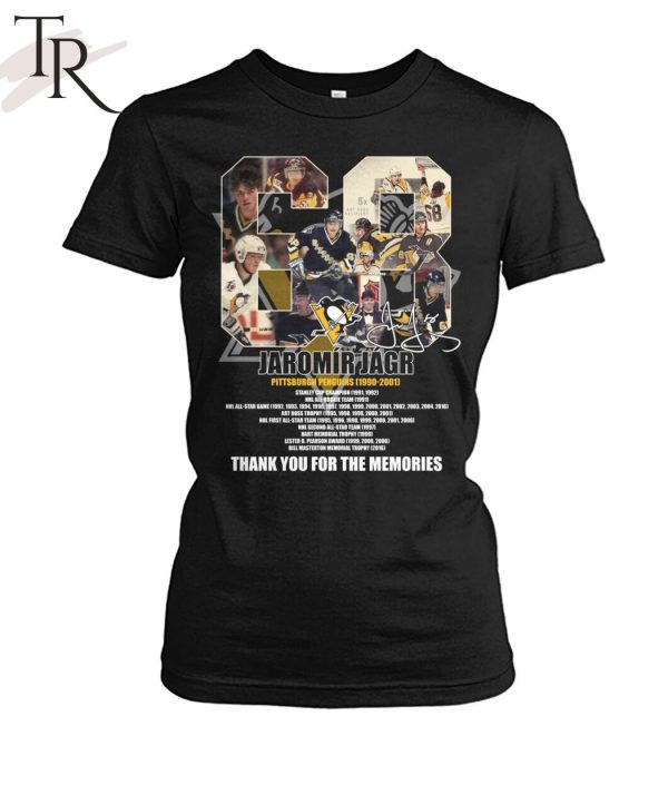 Jaromir Jagr Thank You For The Memories T-Shirt