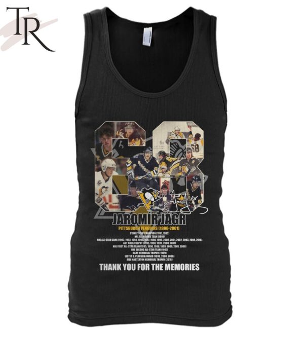 Jaromir Jagr Thank You For The Memories T-Shirt